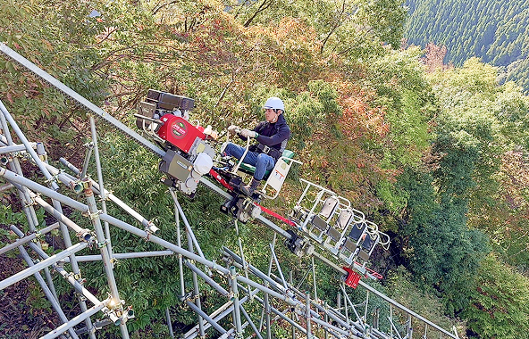 午後の作業・点検
